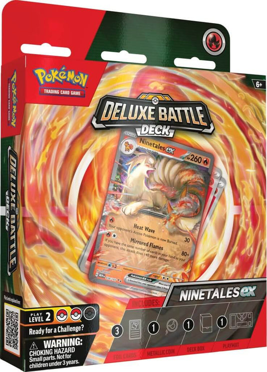 Pokémon TCG Ninetales ex & Zapdos ex Deluxe Battle Deck