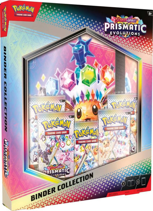 *PREORDER POKÉMON TCG Scarlet & Violet 8.5 Prismatic Evolutions Binder Collection