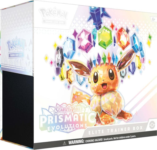 *PREORDER POKÉMON TCG Scarlet & Violet 8.5 Prismatic Evolutions Elite Trainer Box