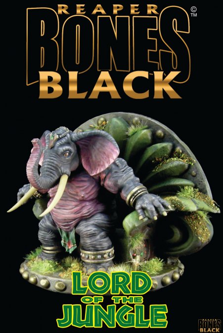 Reaper: Bones Black: Lord of the Jungle - Bones Black Deluxe Boxed Set