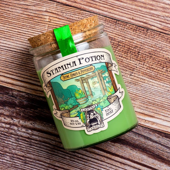 Cantrip Candles: Stamina Potion