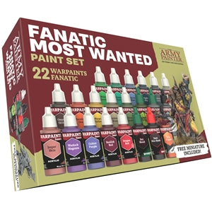 Army Painter Warpaints Fanatic - Most Wanted Paint Set