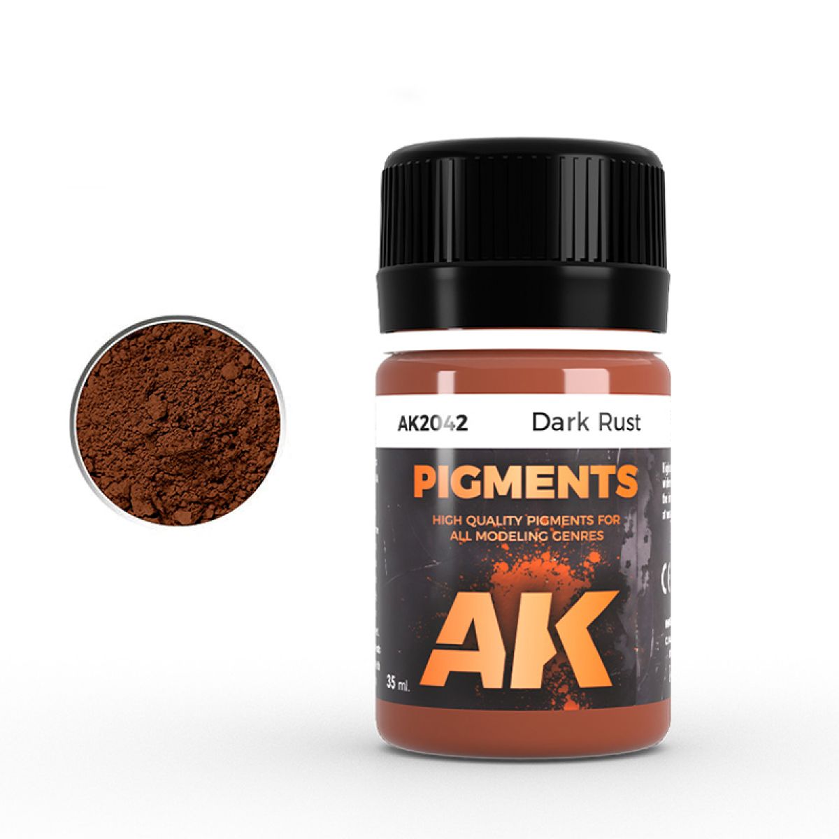 AK Interactive - Pigments - Dark Rust 35ml