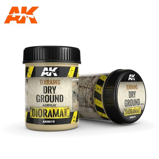 AK Interactive - Dioramas - Terrains Dry Ground 250ml