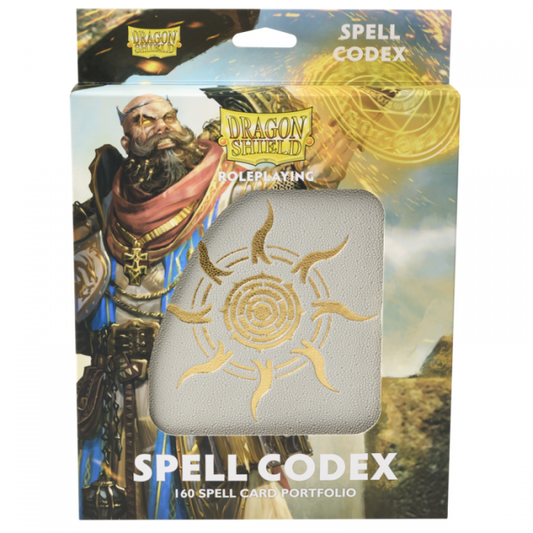 Dragon Shield RPG: Spell Codex – Ashen White