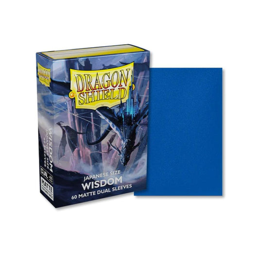 Dragon Shield: Japanese Size Sleeves – Matte Dual – Wisdom