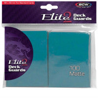 BCW Deck Protectors Standard Elite2 matte azure
(66mm x 93mm) (100 Sleeves Per Pack)