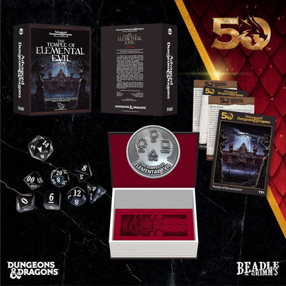 Beadle & Grimm's The Temple of Elemental Evil Dice & Accessories Set D&D 50th