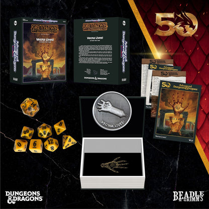 Beadle & Grimm's Vecna Lives Dice & Accessories Set D&D 50th