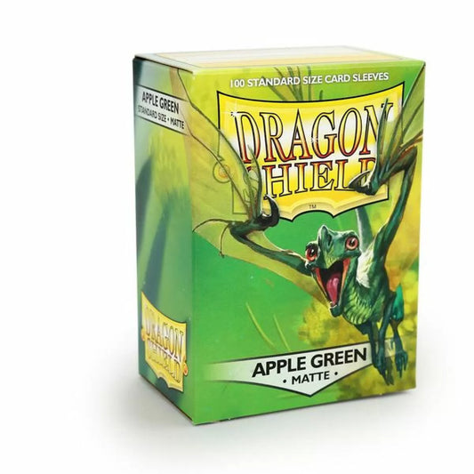 Dragon shield - apple green matte - sleeves 100