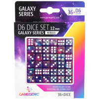 Gamegenic Galaxy Series - Nebula - D6 Dice Set 12 mm (36 pcs)