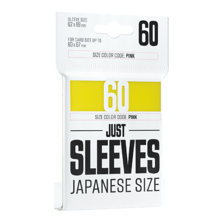 Gamegenic Just Sleeves Japanese Size Yellow