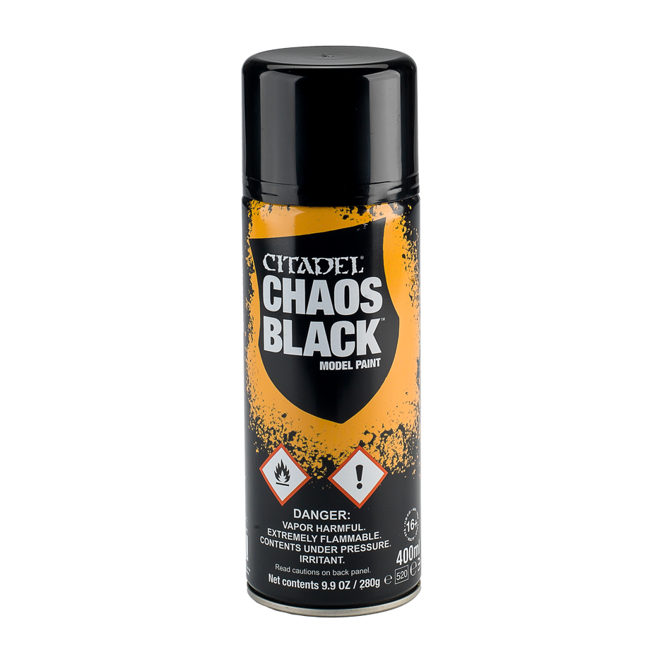 Citadel Spray Paint: Chaos Black