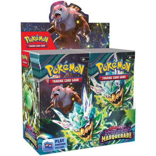 Pokemon Scarlet & Violet 6 - Twilight Masquerade Booster Box