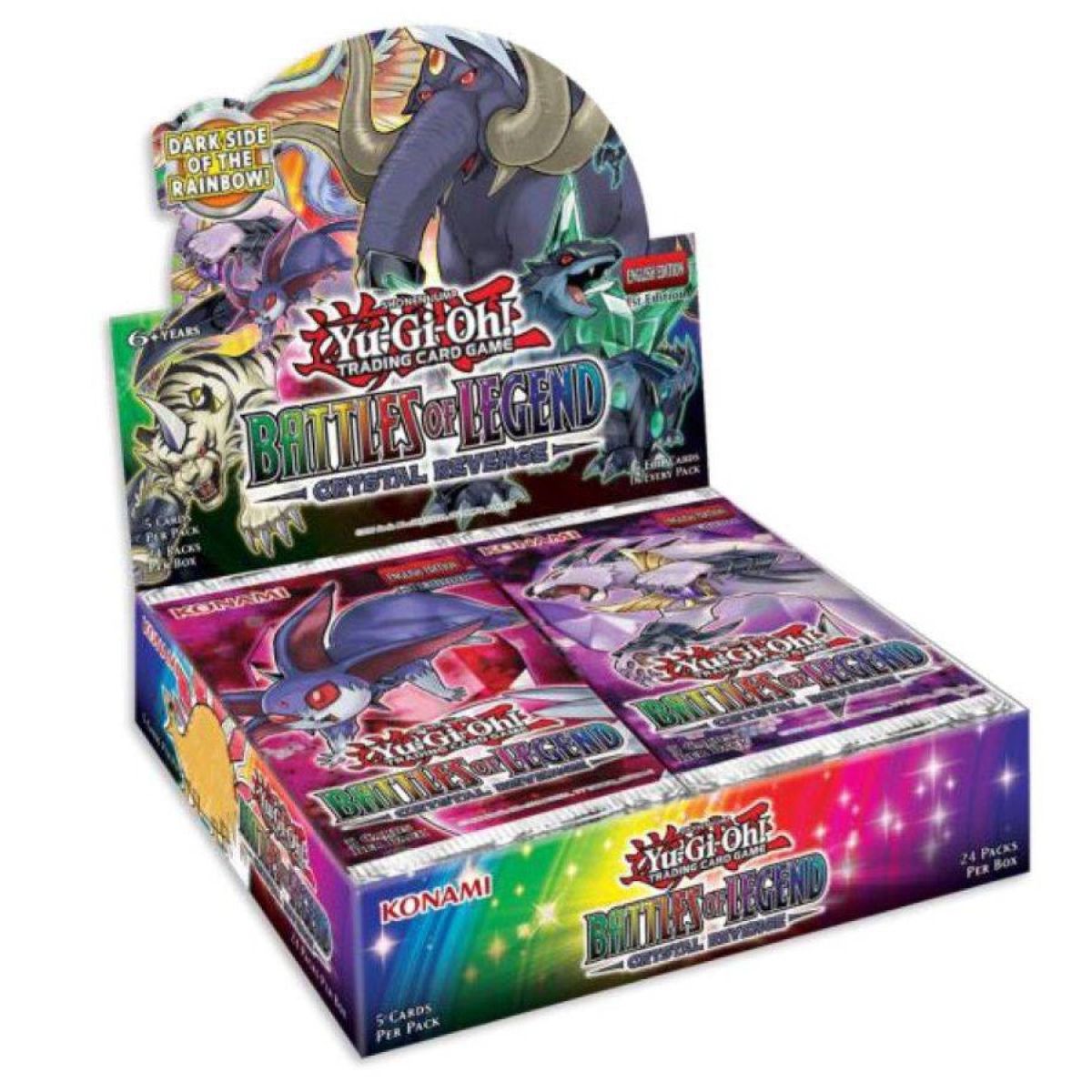 Yugioh - Battles of Legend Crystal: Revenge Booster Display