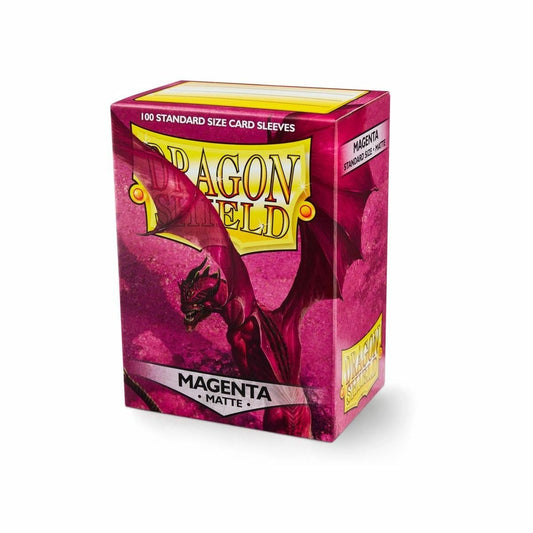 Sleeves - Dragon Shield - Box 100 - Magenta MATTE