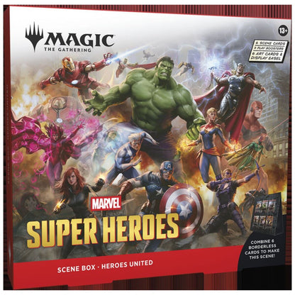 *PREORDER Magic Marvel Super Heroes - Scene Box