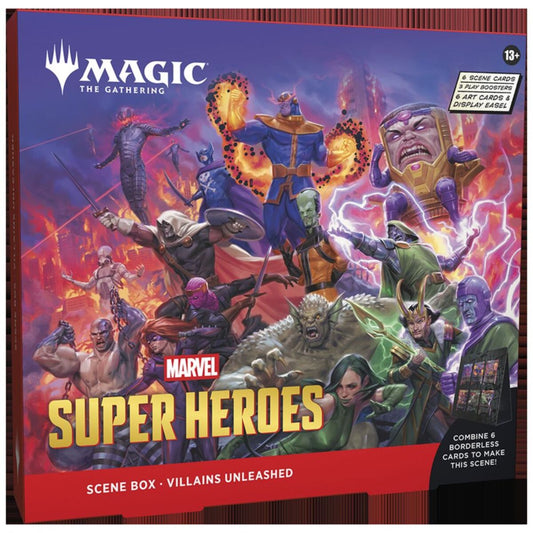 *PREORDER Magic Marvel Super Heroes - Scene Box