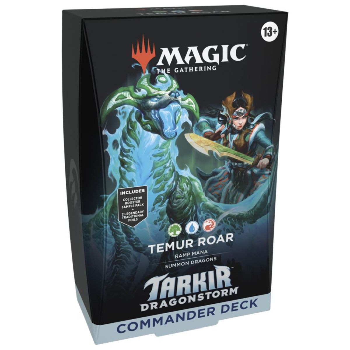 Magic the Gathering: Tarkir: Dragonstorm - Temur Roar Commander