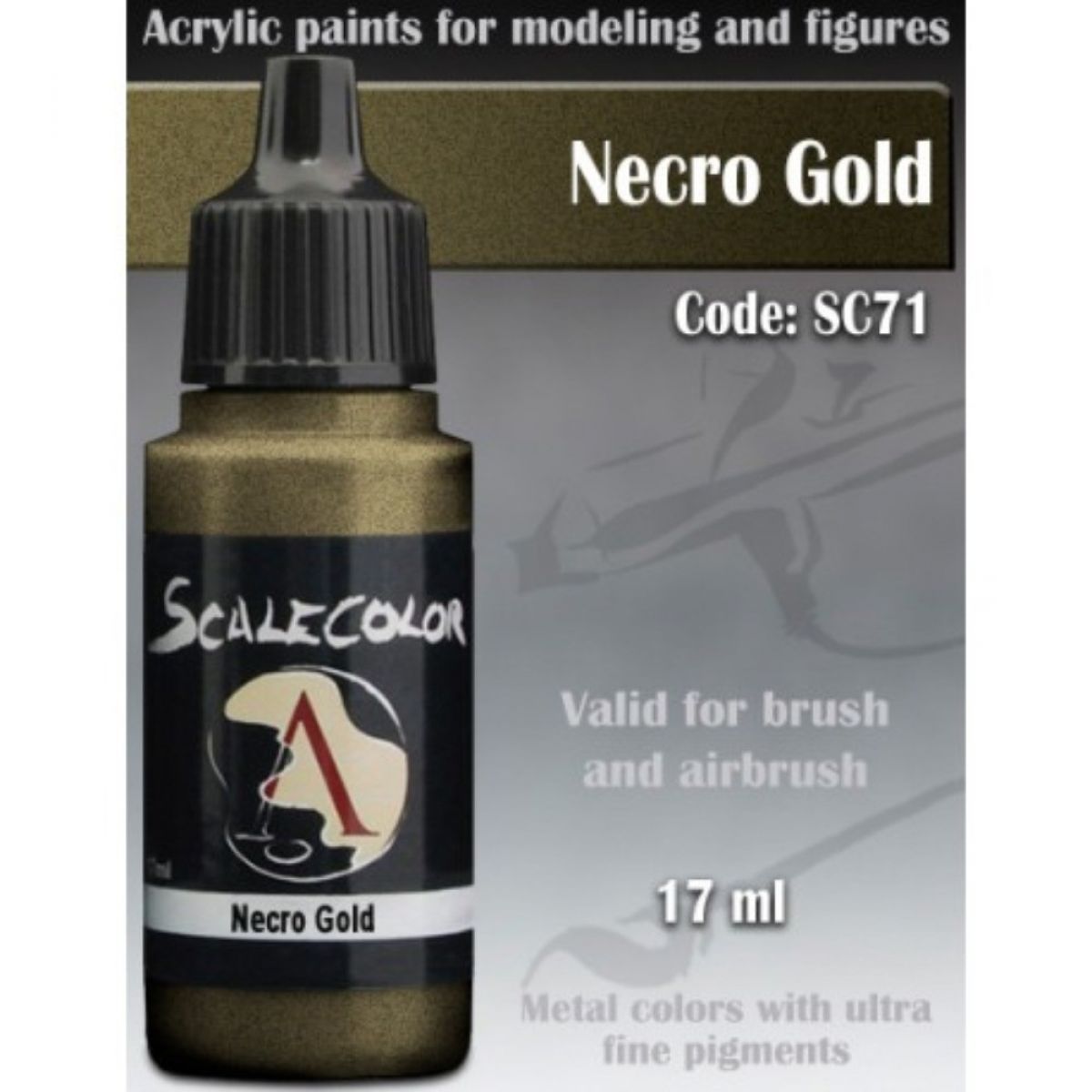 Scale 75 - Scalecolor - Metal n' Alchemy - Necro Gold 17ml