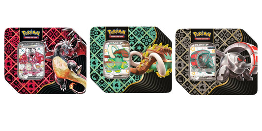 Pokémon Paldean fates tin