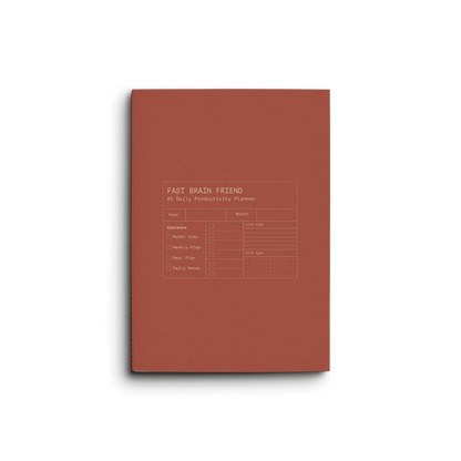 Creator's Friend: Fast Brain Friend Productivity Planner