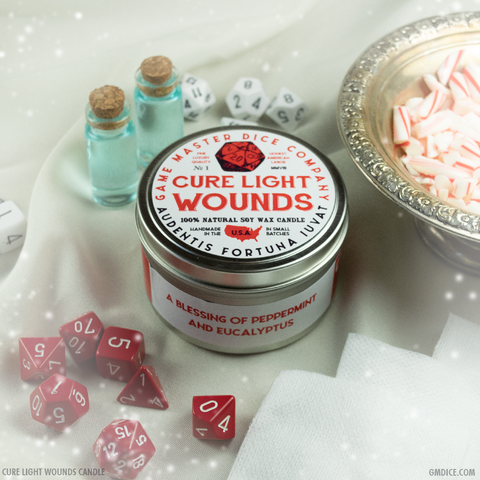 Gaming Candle: Cure Wounds