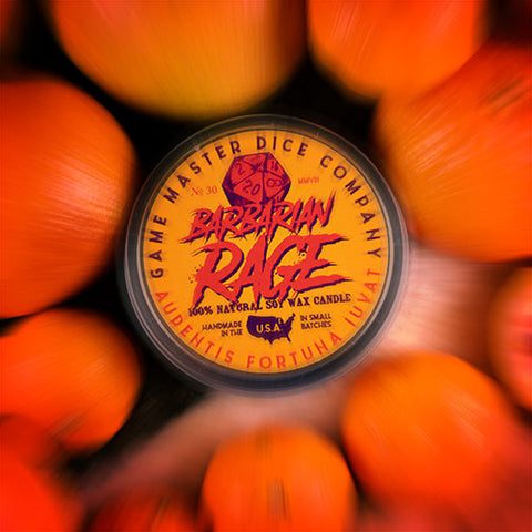 Gaming Candle: Barbarian Rage