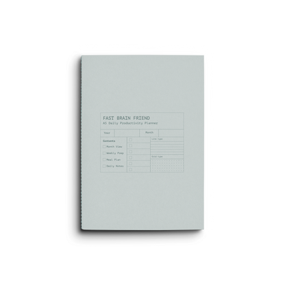 Creator's Friend: Fast Brain Friend Productivity Planner