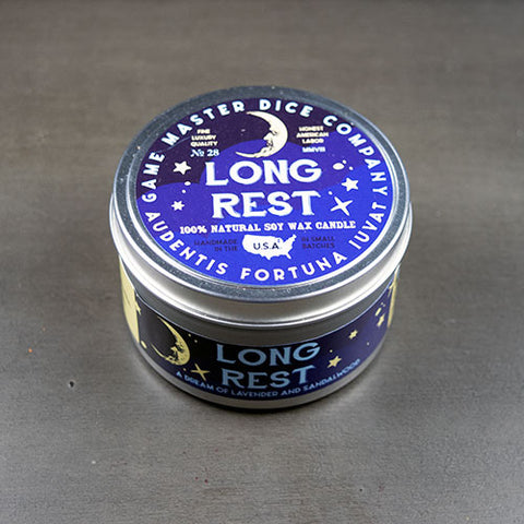 Gaming Candle: Long Rest