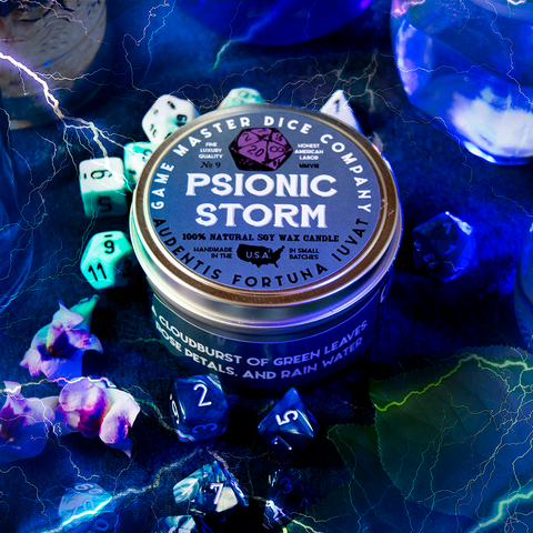 Gaming Candle: Psionic Storm