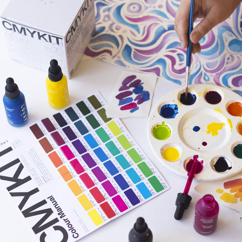 Lousy Ink: CMYKIT - DIY Colour Mixing Kit