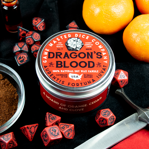 Gaming Candles: Dragon's Blood