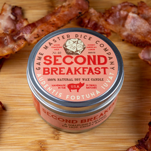 Gaming Candle: Second Breakfast
