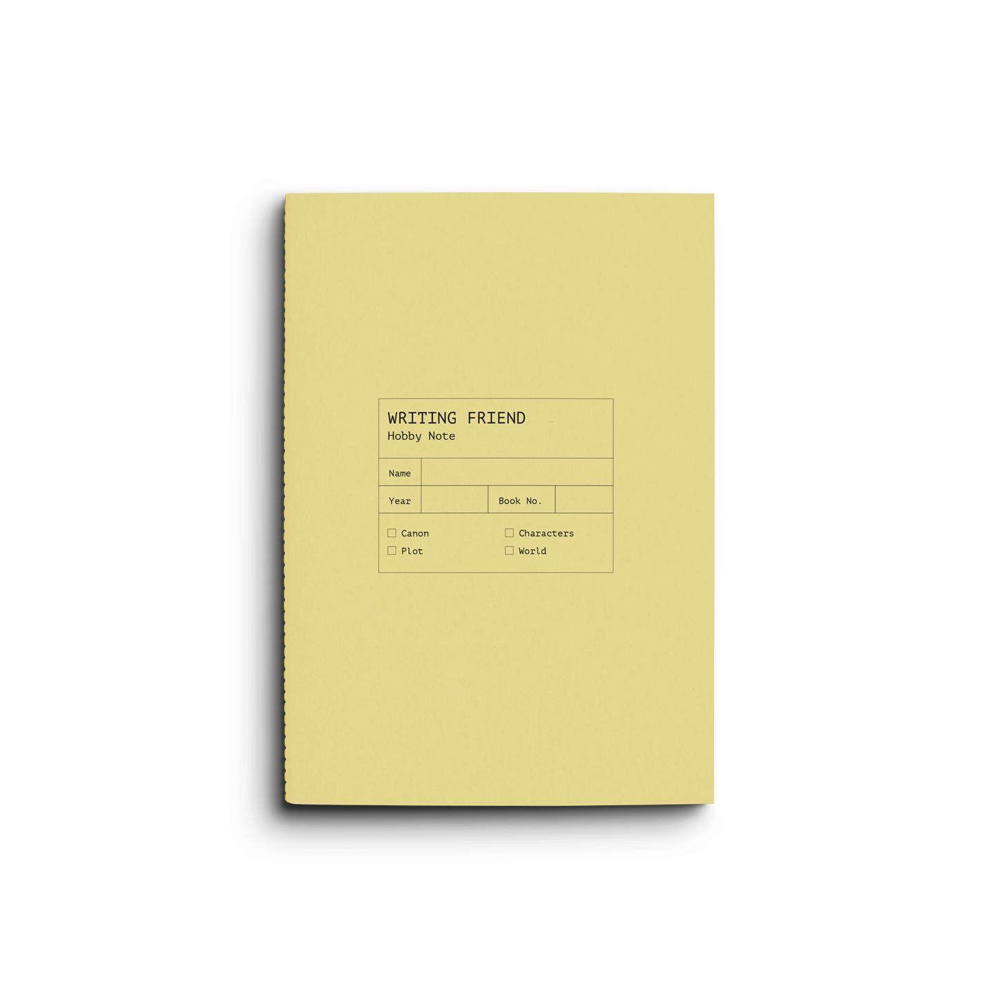 Creator's Friend: Writing Friend Hobby Note