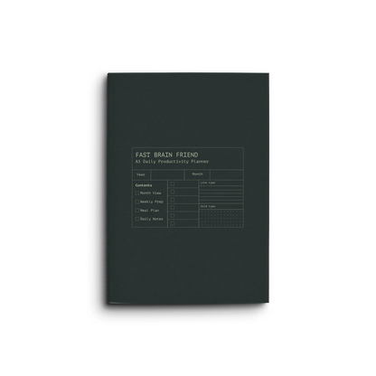 Creator's Friend: Fast Brain Friend Productivity Planner