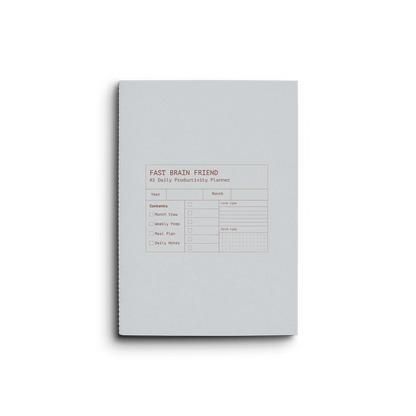 Creator's Friend: Fast Brain Friend Productivity Planner