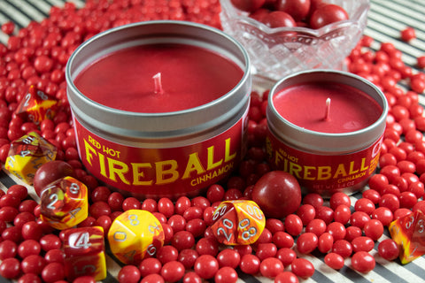 Gaming Candle: Fireball