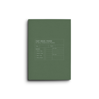 Creator's Friend: Fast Brain Friend Productivity Planner