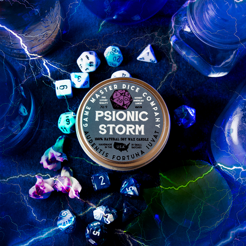 Gaming Candle: Psionic Storm