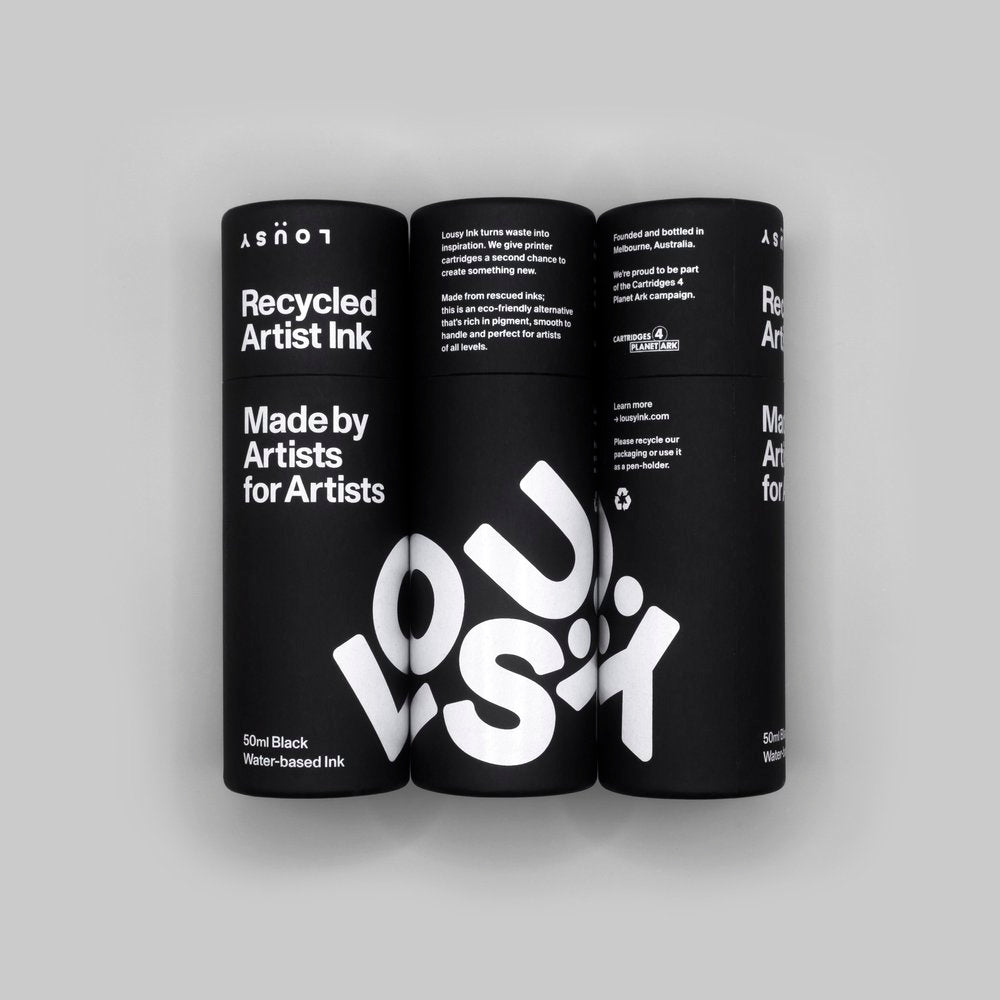 Lousy Ink: Black 50ml