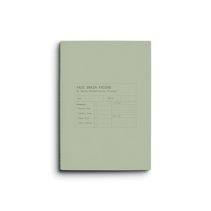 Creator's Friend: Fast Brain Friend Productivity Planner