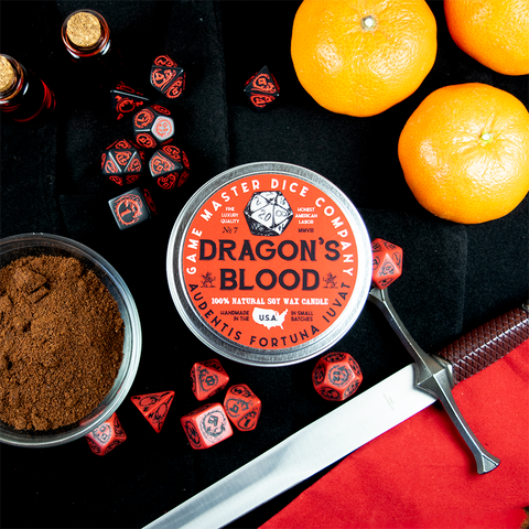 Gaming Candles: Dragon's Blood