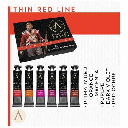 Scale 75 - Scalecolor Artist - Thin Red Line Paint Set