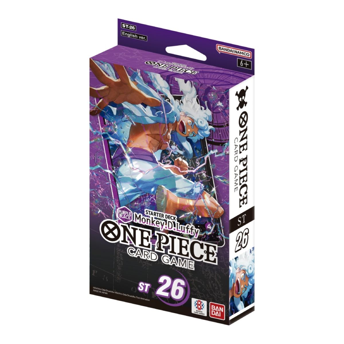 One Piece Card Game: Starter Deck Display – (Purple/Black) Monkey.D.Luffy