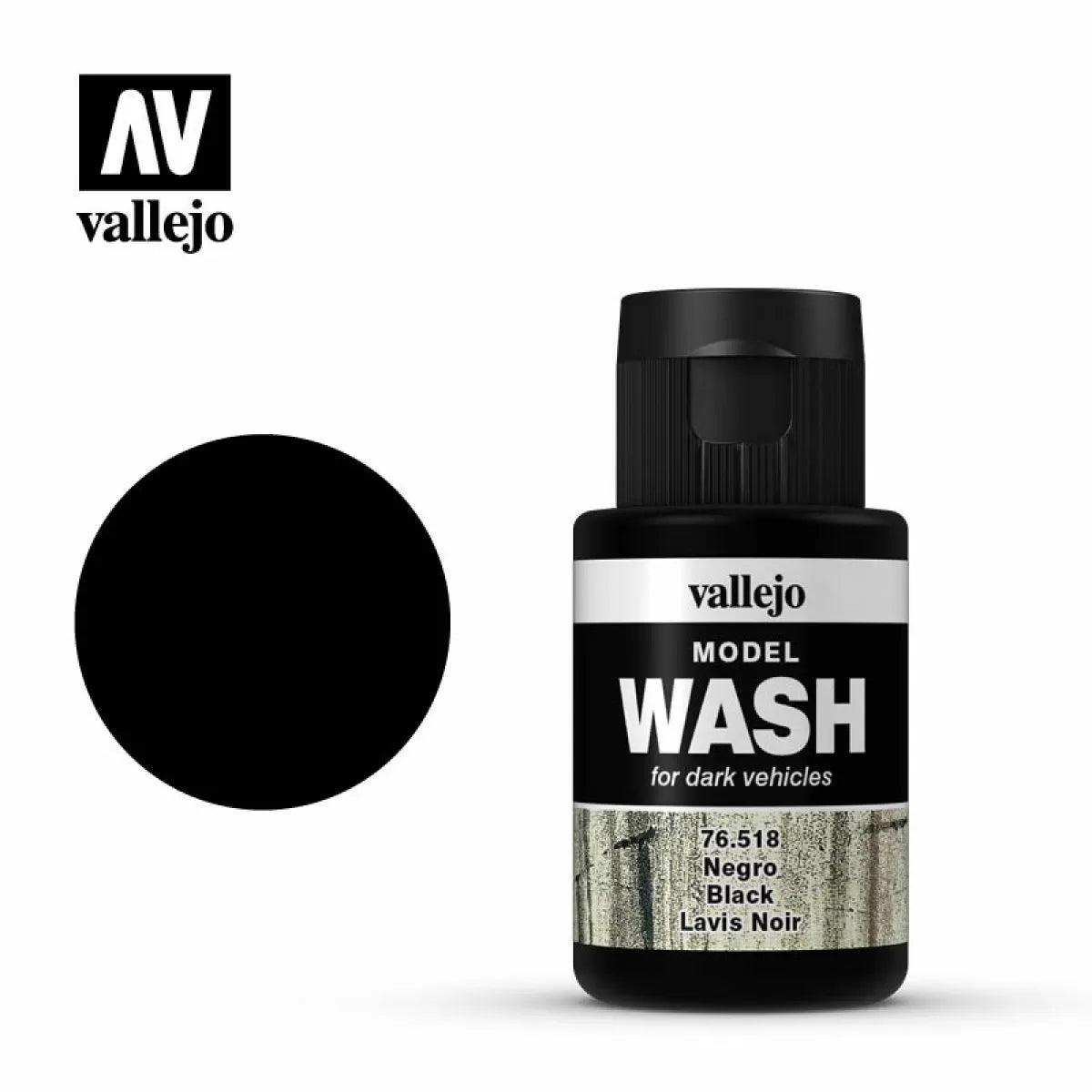 Vallejo - Model Wash - Black 35 ml